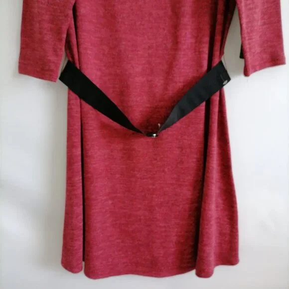 NWT Always Indigo Womens Red Short Sleeve Whimsigoth Sheath Dress Plus Size 1X - Picture 3 of 7